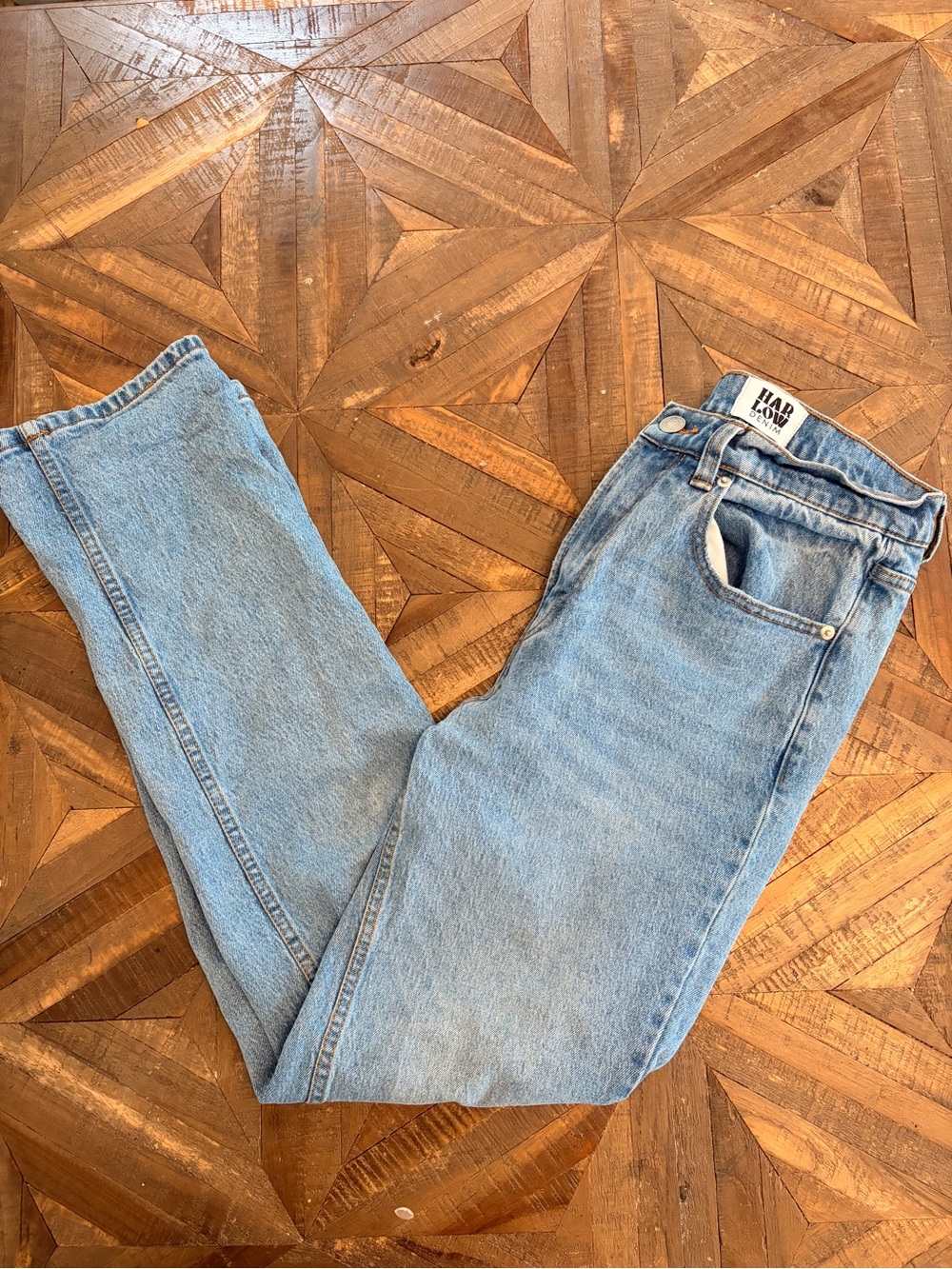 Harlow Denim Light Wash Jeans — size 28